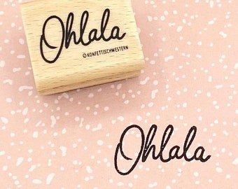 Stempel "Oh lala"