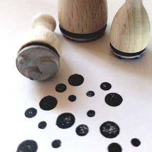 Mini stamp dots, circles, confetti image 1