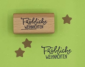 Stempel fröhlichen Weihnachten