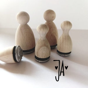 Mini stempel Ja voor bruiloft, kaart, save the date