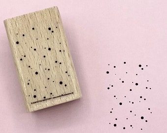 Stamp confetti rain, dots, confetti, decorative element