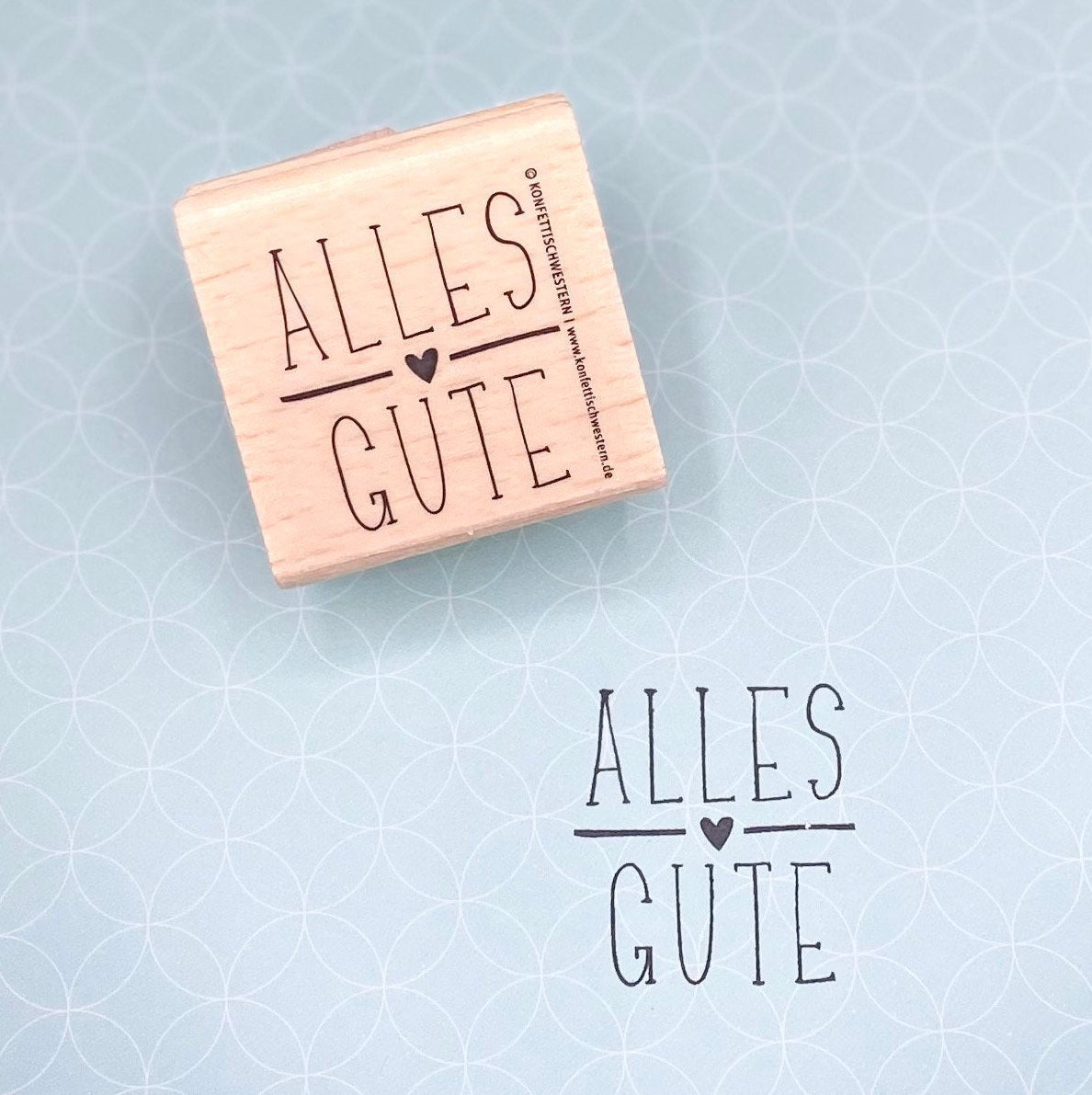 Stempel Alles Gute für Geburtstag Jubiläum Glückwünsche Etsy
