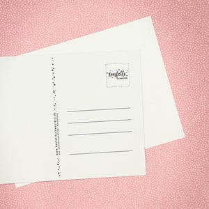 20 Stück Postkarten vorne blanko, hinten Lineatur