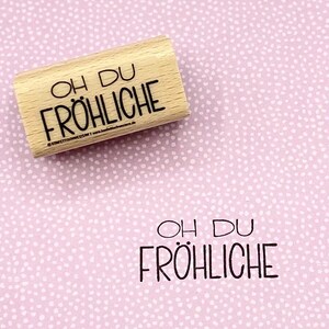 Francobollo "Oh sei felice" per Natale