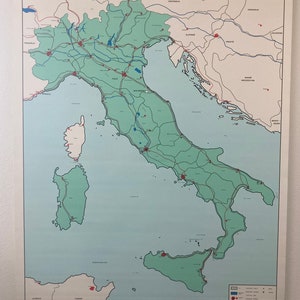 Mappa scolastica Italia.