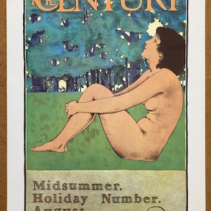 Art print by Maxfield Parrish,