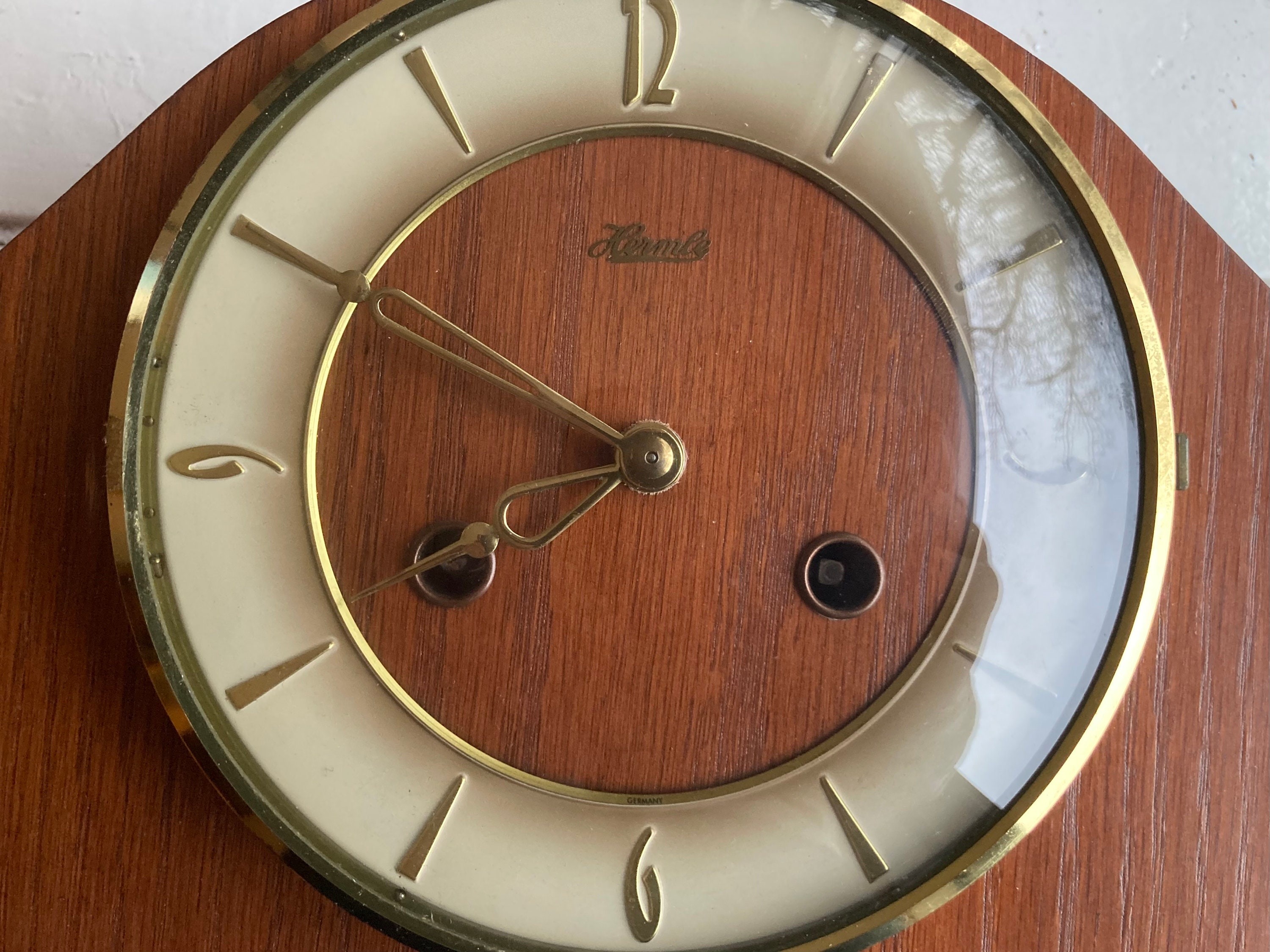 Franz Hermle Mantel Clock 1965 Germany. Etsy UK