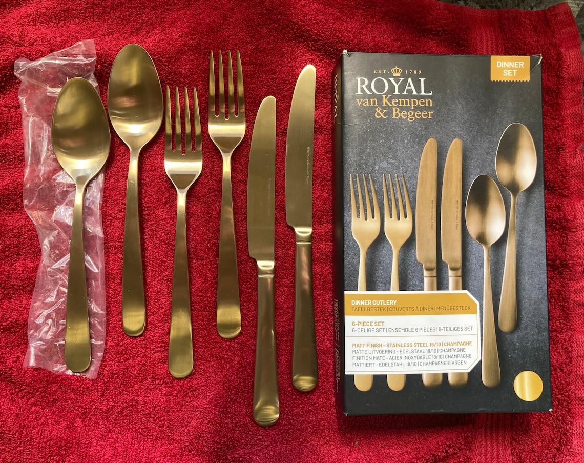 Royal Van Kempen & Begeer Cutlery Sets. - Etsy