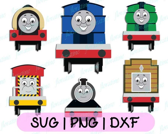 Download Thomas The Tank Engine Svg Thomas The Train Svg Thomas The Etsy