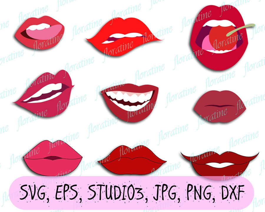 Free Free Smile Lips Svg 530 SVG PNG EPS DXF File