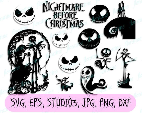 Download Jack Skellington Svg A Nightmare Before Christmas Svg Cut Files For Cricut Cut Files For Silhouette