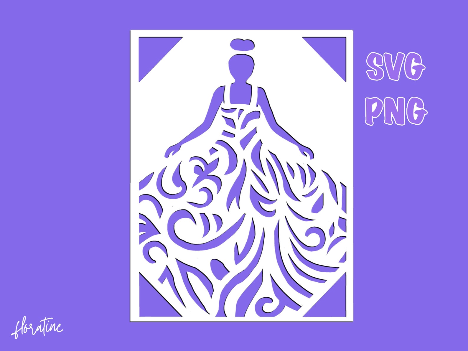 Download Wedding Dress Cricut Joy Card SVG Cut file Wedding Dress ...