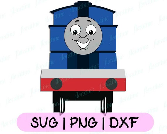 Vector Thomas The Train Clipart