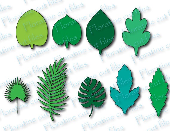 Download Free Paper Flower Template For Leaves Svg Leaf Template Paper Etsy SVG Cut Files
