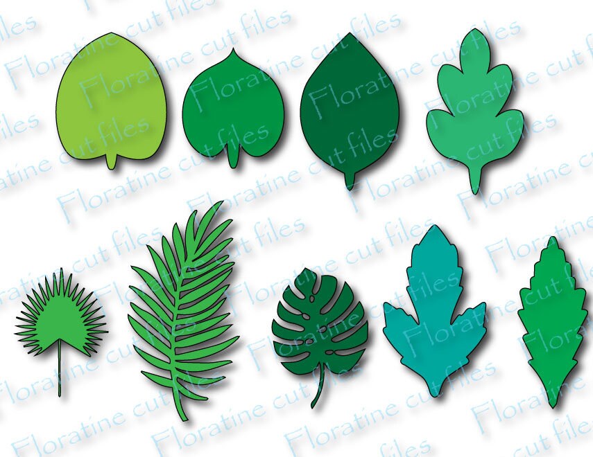 Download Paper Flower Template For Leaves svg Leaf Template Paper ...
