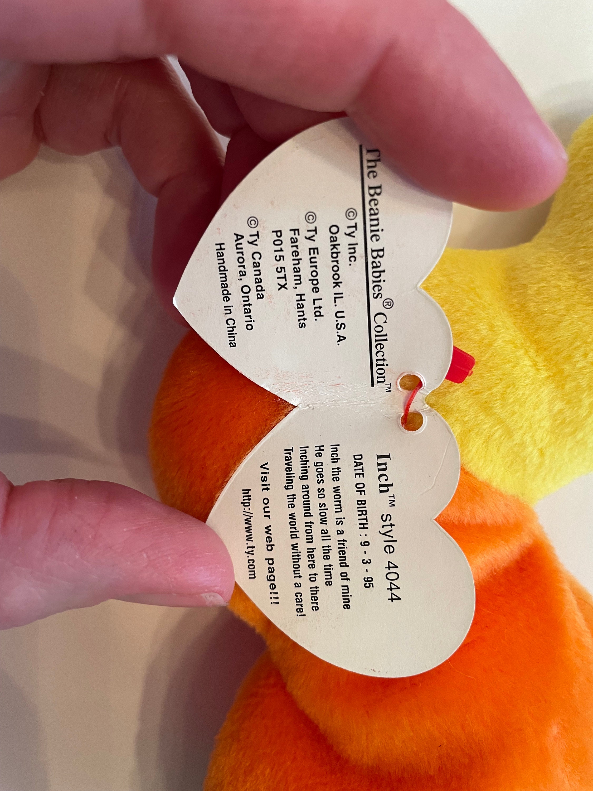 Ty Beanie Babies Inch 1995 and Mcdonald's Teenie Beanie Inch - Etsy