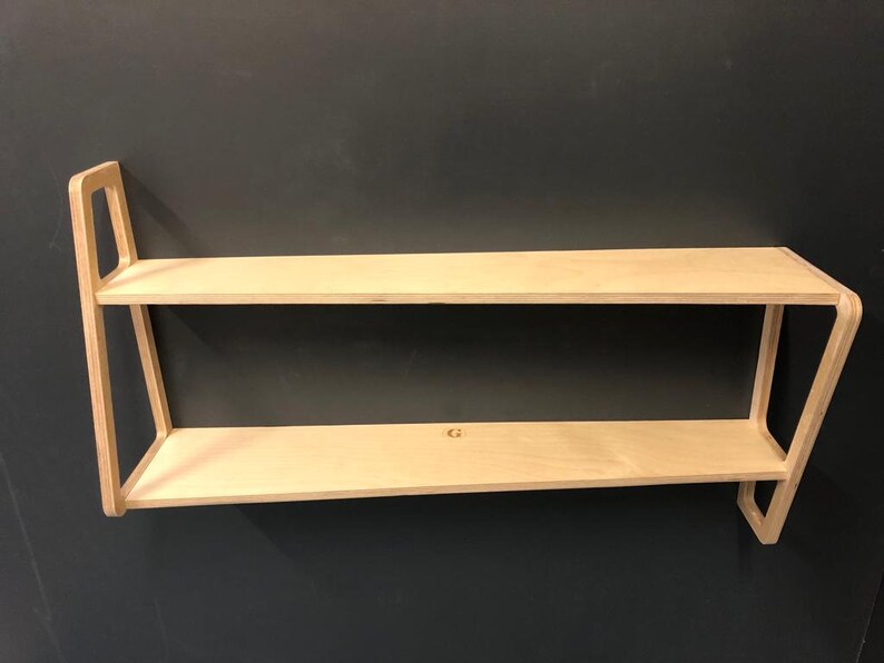 Plywood Shelf Mid Century Modern Shelves Birch Ply Modular Etsy UK