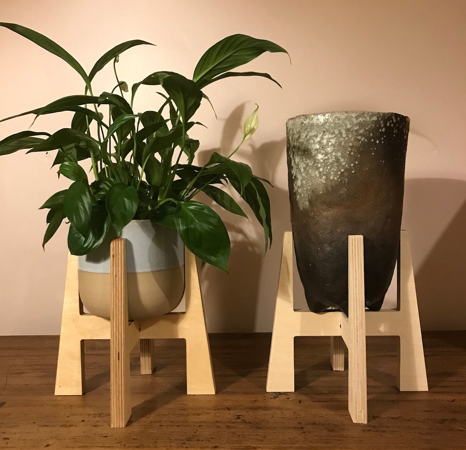 Wooden Indoor Plant Stand Etsy