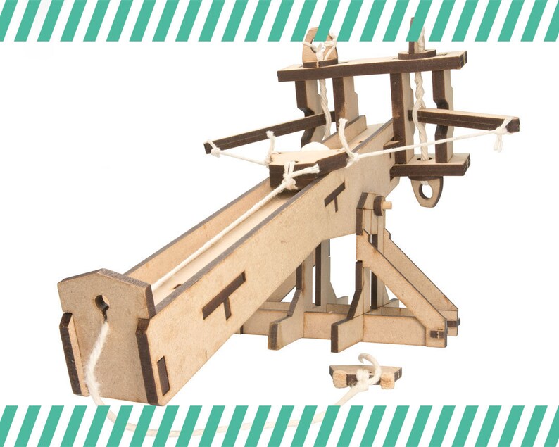 Ancient Roman Ballista A Premium Build It Yourself Kit Etsy