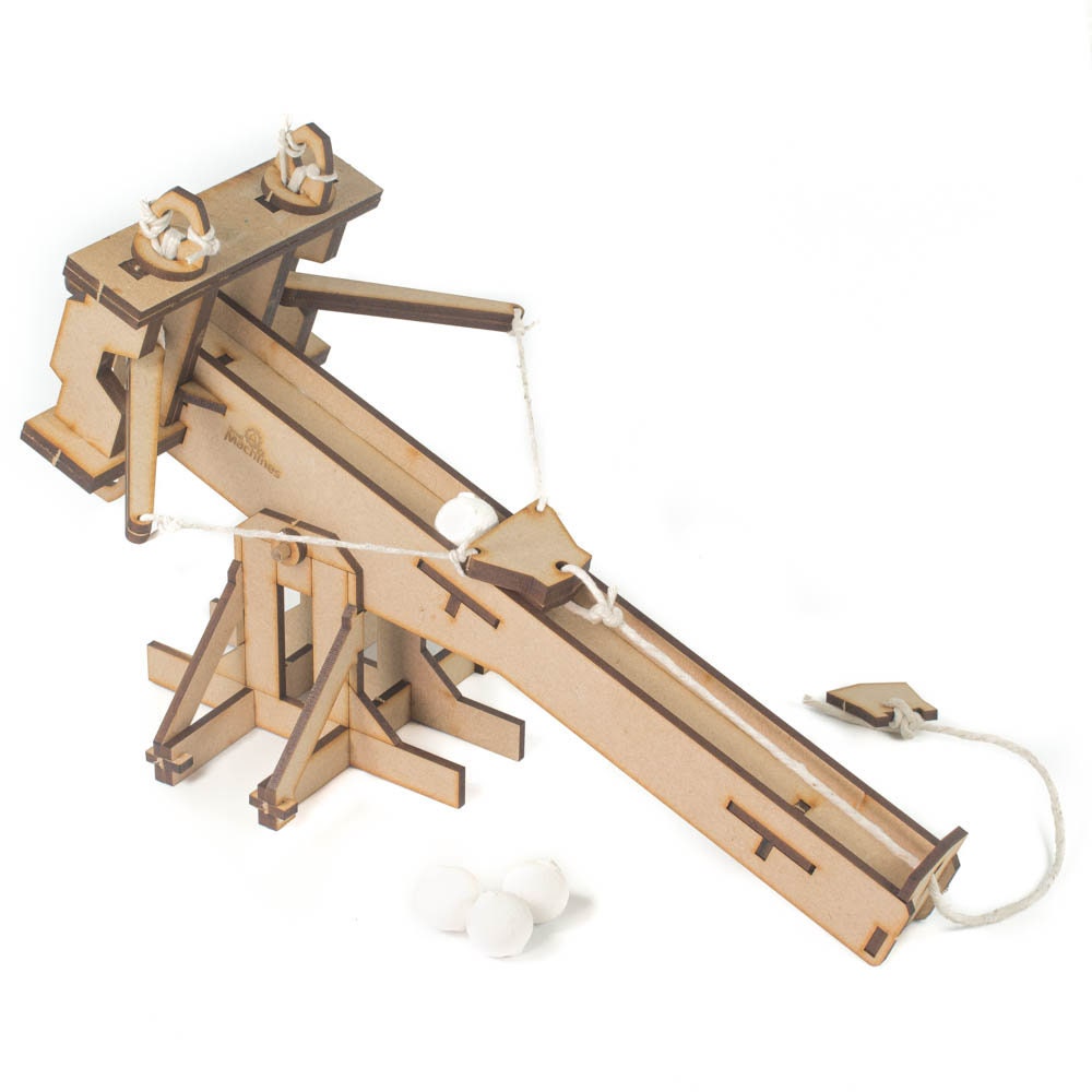Ancient Roman Ballista A Premium Build It Yourself Laser Cut Etsy