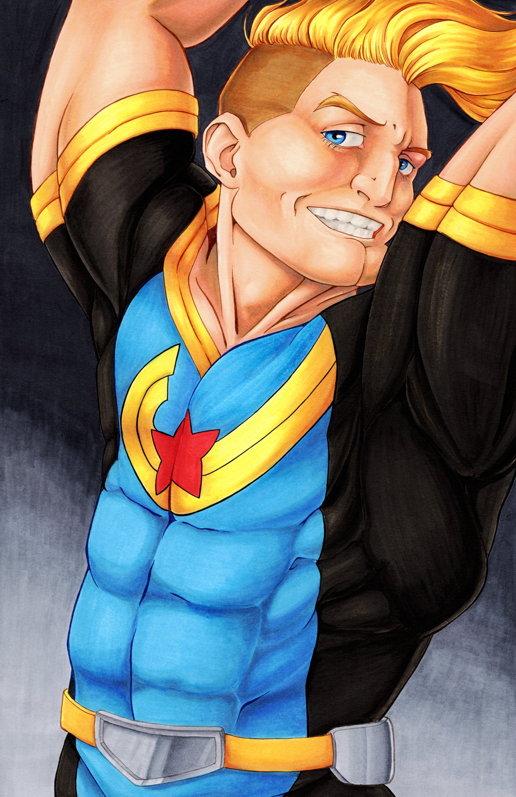 My Hero Academia Vigilantes Captain Celebrity Etsy
