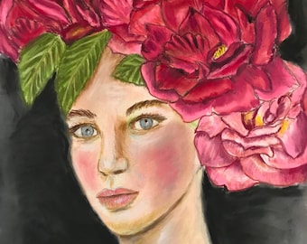 Original pastel painting 40 x 30