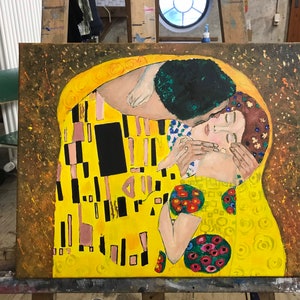 Copy Gustav Klimt „The Kiss“