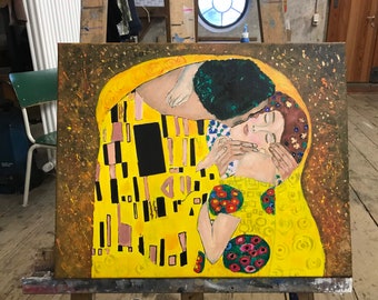 Copy Gustav Klimt „The Kiss“