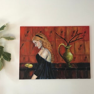 Original oil painting on canvas , 80 x 60 cm image 2
