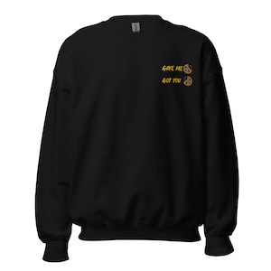 Nick Miller Embroidered Unisex Pocket Sweatshirt | New Girl Fans | Gave Me Cookie Got You Cookie Quote | Funny