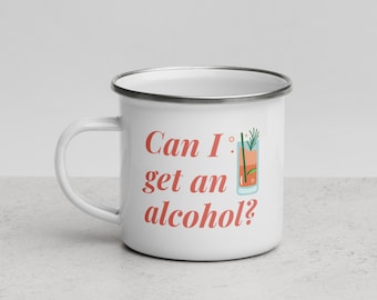Small Cup* | Nick Miller Quotes | New Girl Fans | Day Drinker | Funny Enamel Mug