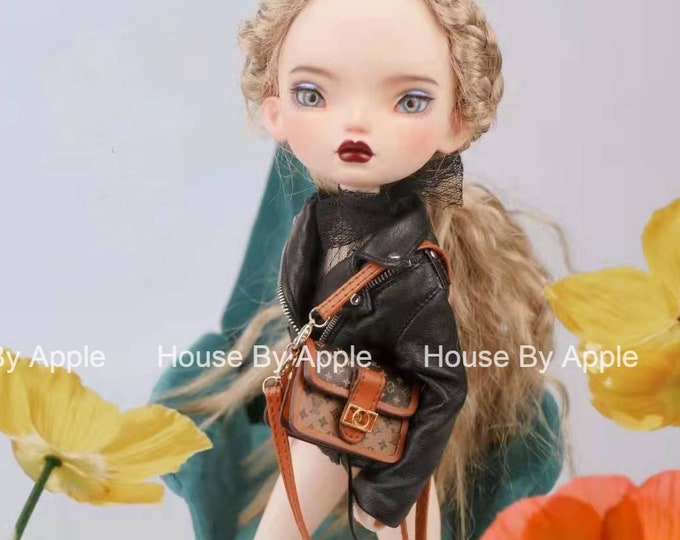 Fashion Doll shoulder Bag Doll Handbag Handmade Doll Bag for Neo Blythe Holala 1/6 BJD Azone Doll Bag Outfit Custom Doll Accessories