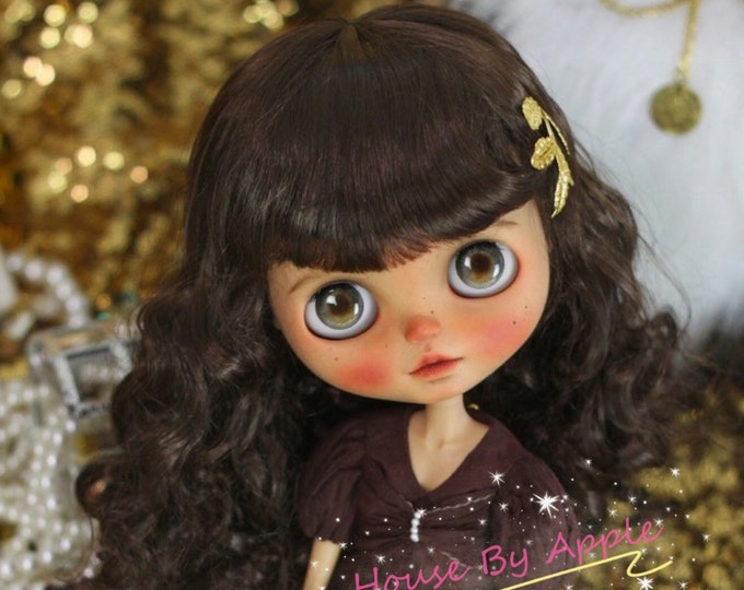 Blythe Doll Wig Imitation Mohair Wig Doll Wig 9-10 inch wig BJD Wig Qbaby Doll Wig