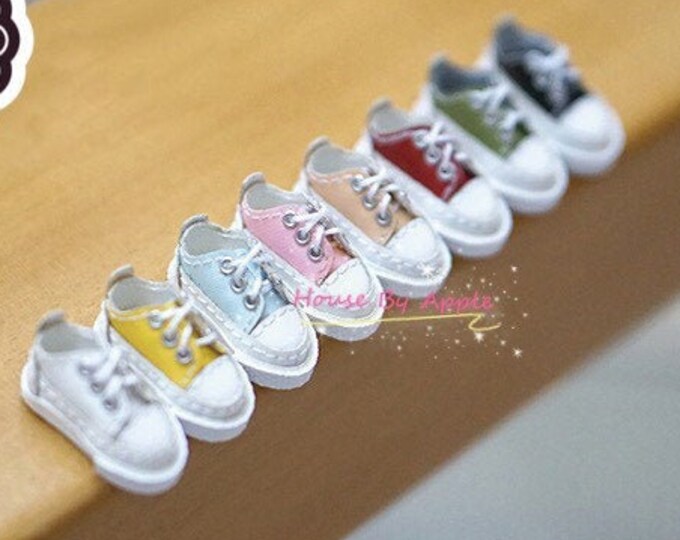 Low-top Sneakers doll shoes for Blythe/DAL/Pullip/AzoneS/momoko/Jerryberry/licca/OB24/LatiYellow/Molly/Pukifee/OB11/Middie Blythe