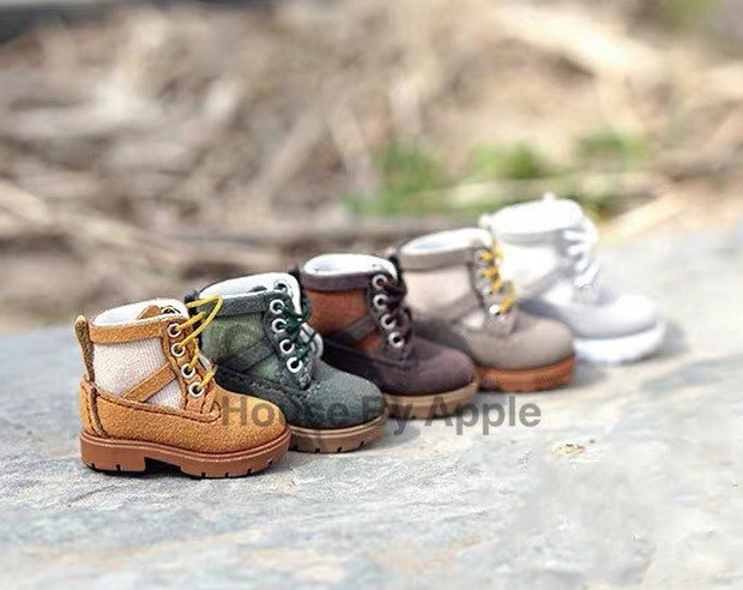 BoyishStyle Hiking Boots Shoes for Blythe/Holala/LatiYellow/DAL/Pullip/Azone/momoko/JB/Jenny/Pukifee/licca/Molly/OB11/MiddieBlythe/1:6 Doll