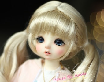 BJD Big Wavy Bunches Imitation Mohair Wig for 1/3 SD 1/4 msd 1/6 yosd doll wig