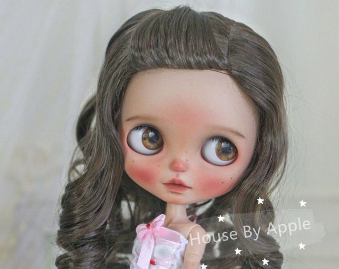 Blythe Doll Wig Imitation Mohair Wig Doll Wig 9-10 inch wig BJD Wig Qbaby Doll Wig