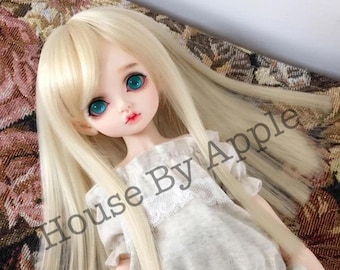22 Colours Custom Made BJD Long Straight hair high temperature heat resistant fiber wig for 1/3 SD 1/4 msd 1/6 yosd doll wig
