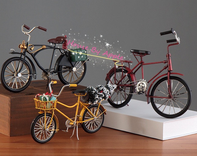 Retro Doll Bicycle Doll Car for Neo Blythe 1/6 BJD  Doll Outfit Custom Doll Accessories Doll Miniature