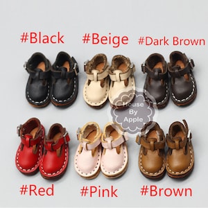 7 colour British style Retro Leather Mary Janes shoes for Blythe/DAL/Pullip/Azone/momoko/Jerryberry/Licca image 2