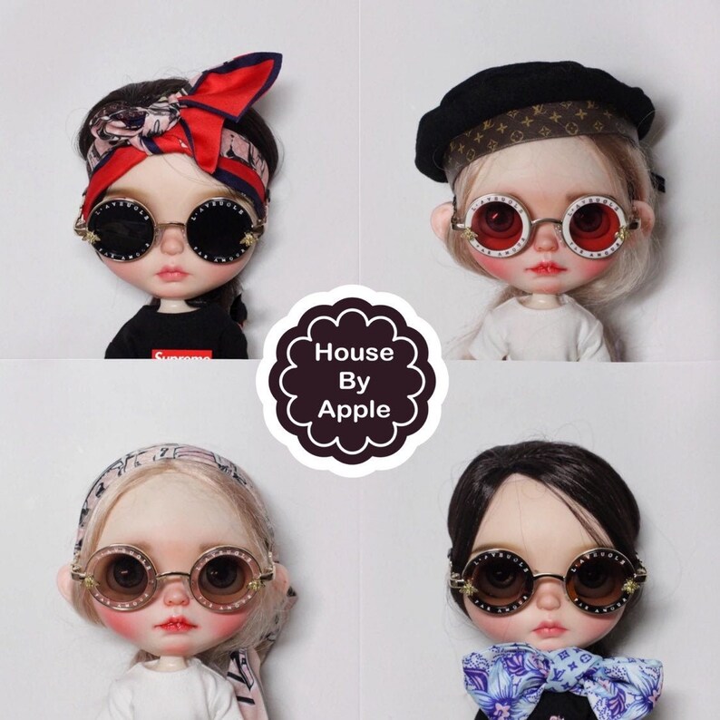 cute doll with glasses