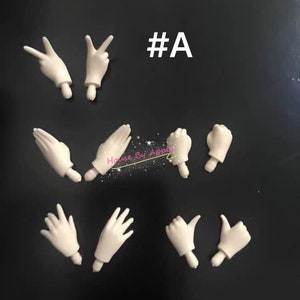 Blythe Hand Set / Blythe Gelenk Body Hand Set / 19 Teile Körpergelenk Doll Hand Set
