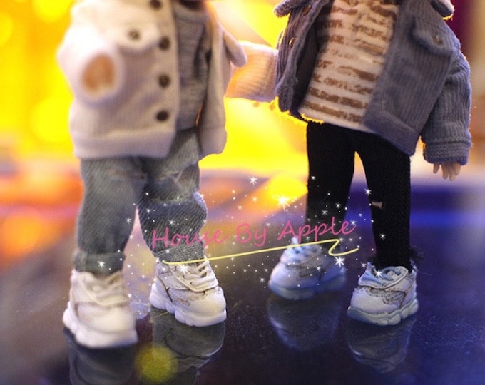 Bear Sport Shoes for Blythe/OB24/LatiYellow/Molly/DAL/Pullip/Azone/momoko/licca/OB11/MiddieBlythe/GSC/P9