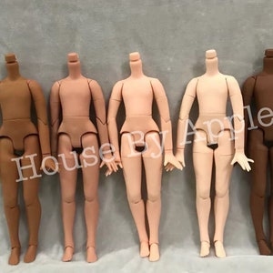 5 Farben Blythe Boy Körper / Blythe Body / Blythe Gelenk Körper / Körpergelenkpuppe mit Handset / 19 Körperteile Gelenkpuppe