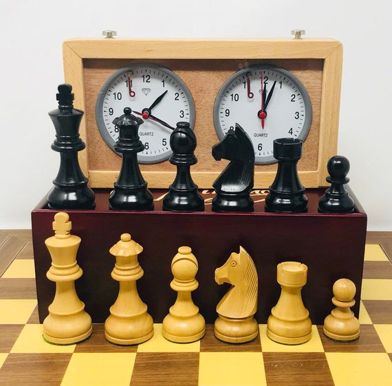 Chess BONN Staunton 6 with Clock