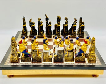 Egyptian Chess Pharaohs