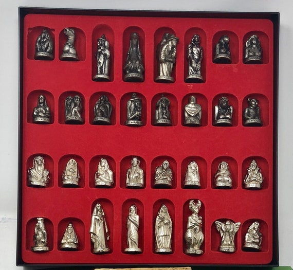 Ajedrez Damas Exotéricas de Brujas