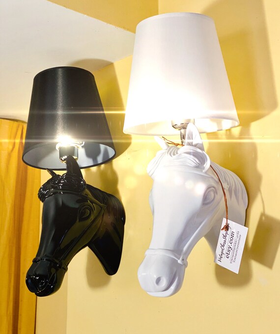 Chess Horses Lamps