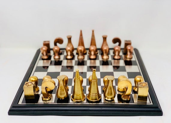 Man Ray Gold-style Surreal Chess