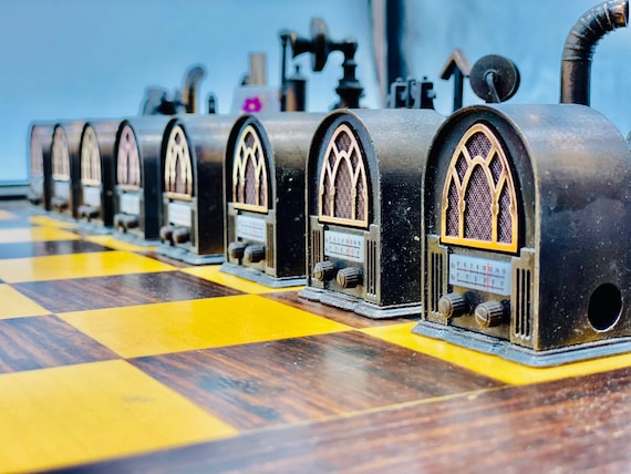 SteamPunk Chess from Sharpeners